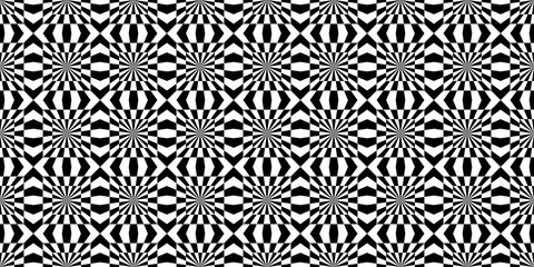 Seamless Transparent Art Deco Geometric Pattern for Background Layout Template