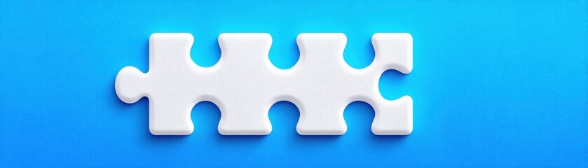 Puzzle Piece Concept Digital Background Graphic Design Abstract Close-Up Creativity and Problem-Solving