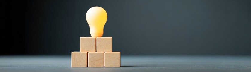 Innovative Idea Generation Creative Workspace Digital Art Minimalist Environment Close-Up View Conceptual Inspiration