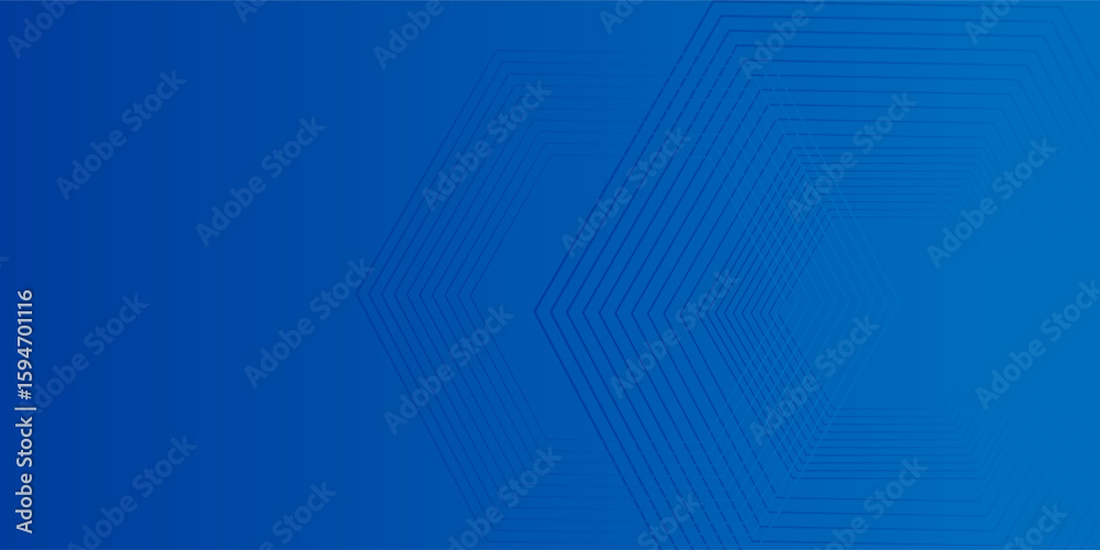 Poster abstract hexagon blue tech finance fintech background abstract pixel pattern. abstract business tech
