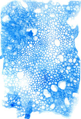 Blue Soap Bubble Watercolor Element