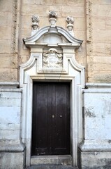 Cadiz Cathedral - Tiara of Saint Peter. Blinded portico