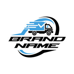 Obraz premium Travel business shipping logo
