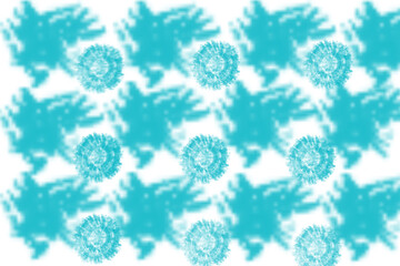 seamless pattern with flowers
