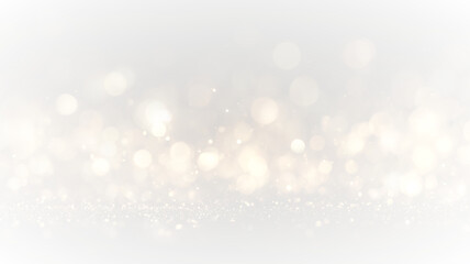 Golden Bokeh Light Background with Sparkles PNG. Stock royalty free	