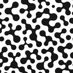 seamless pattern with black and white background
