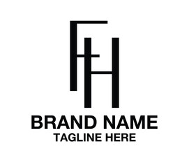 FH logo design, FH monogram logo, FH luxury logo design ideas, HF logo, HF logo design vectors, HF vector art