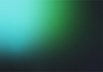 Dark green blue grainy gradient background with noise texture effect, black backdrop, abstract blur for webpage header, banner, wallpaper.