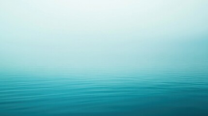 Obraz premium Serene and Tranquil Blue Water Surface with Gentle Ripples and Soft Light