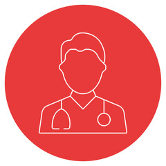 Doctor icon, Expert Medical Support When You Need It Most, Trusted Care Your Health, Your Doctor, vector