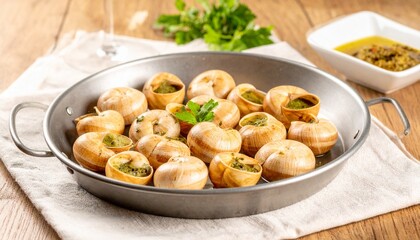 エスカルゴのガーリックバター焼き3