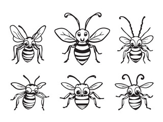 hornet vector simple sketch