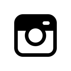 Illustration of a stylized camera icon with rounded edges and a circular lens in the center view finder