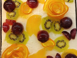 fruit cake dessert