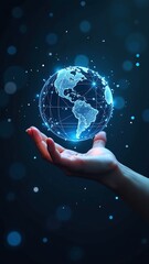 human-hand-holding-holographic-globe-cyber-landscape-abstract-global-connection-network-background