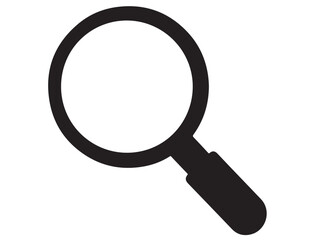 MAGNIFYING GLASS SILHOUETTE