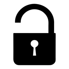 unlock icon design image