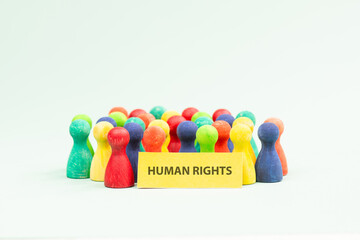 Human rights, inclusion, tolerance, humanitarian aid and support, multicultural society, discrimination and racism, volunteer team