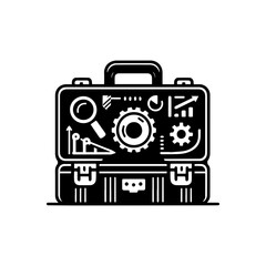 Fototapeta premium retro camera and photo