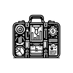 Briefcase for business services