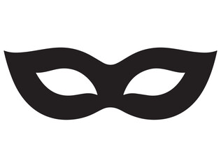 MARDI GRAS MASK SILHOUETTE