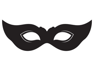 MARDI GRAS MASK SILHOUETTE