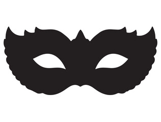 MARDI GRAS MASK SILHOUETTE