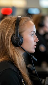 Crisis contact: 911 call handler, response control, verbal guidance, alert center, communication line, emergency route, dispatcher job, real time link, situation relay, urgent tone, rescue duty