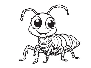 Termite simple line drawing
