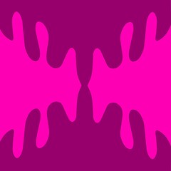 Symmetrical Pink Fluid Wave – Dripping Abstract Background Design