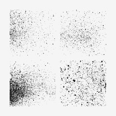 texture embossed torn paper on different shapes grunge objects template banner web design stylish design element