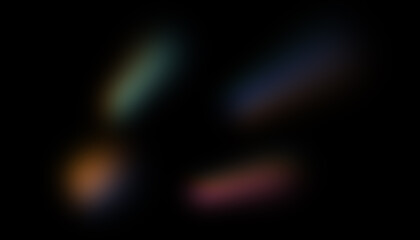 Abstract Colorful Streaks on Black Background Vibrant Motion and Energy