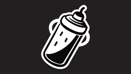 Vector illustration of a cartoon pencil and eraser isolated on white background