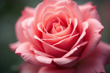 Close up of a pink rose