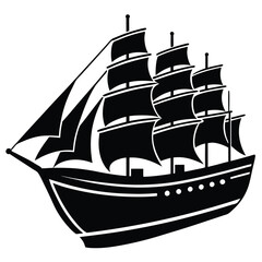 eaders escaping into their books while reading stories, adventures and tales. Brave hero rowing toward a large pirate boat. Scene and adventure