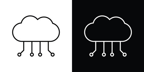 Cloud computing icon