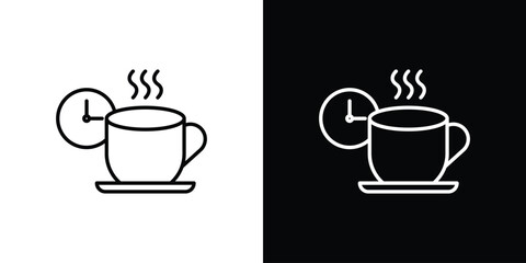 Break icon linear icon