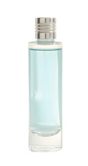 hair oil bottle isolated on white, transparent