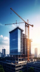 Fototapeta premium building under construction