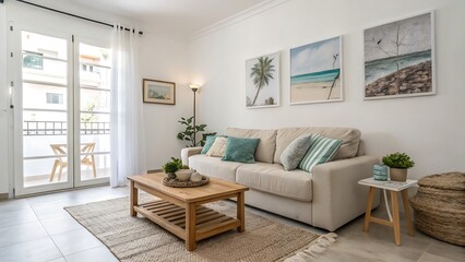 Fototapeta premium modern living room with fireplace,interior, room, home, house, sofa, furniture, bedroom, bed, design, hotel, living, living room, wall, luxury, lamp, apartment, table, architecture, chair, floor, 