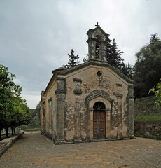 L'église Saint-Nicolas de Kyriakoselia près de Stylos en Crète