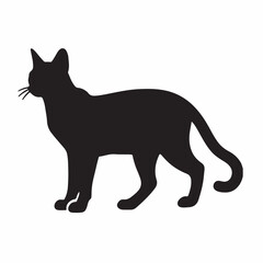 Elegant Cat Silhouette