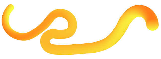 Vibrant Holographic Swirl: 3D Green Neon Gradient