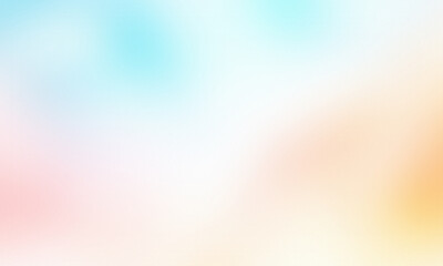 Obraz premium Soft Pastel Gradient Background: Dreamy, Airy, and Serene Color Blend for Design Projects.
