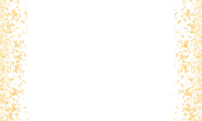 Gold Splatters Glitters Frame Sparkle PNG Transparent Background