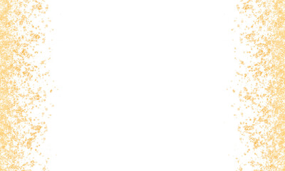 Gold Splatters Glitters Frame Sparkle PNG Transparent Background