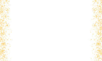 Gold Splatters Glitters Frame Sparkle PNG Transparent Background