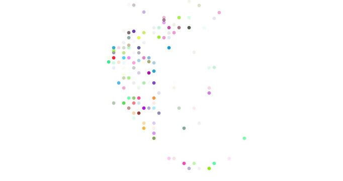 Stylized Particle Animation of Greece