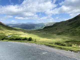 A view of the Lake District between Buttermere and Keswick