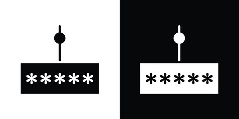 Password phishing icon